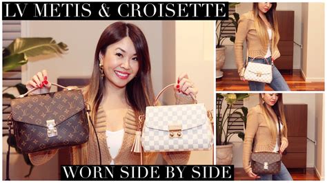 louis vuitton croisette vs pochette metis|louis vuitton metis monogram.